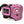 Cargar imagen en el visor de la galería, Casco de Boxeo Morales Box con Barra Rosa/Blanco