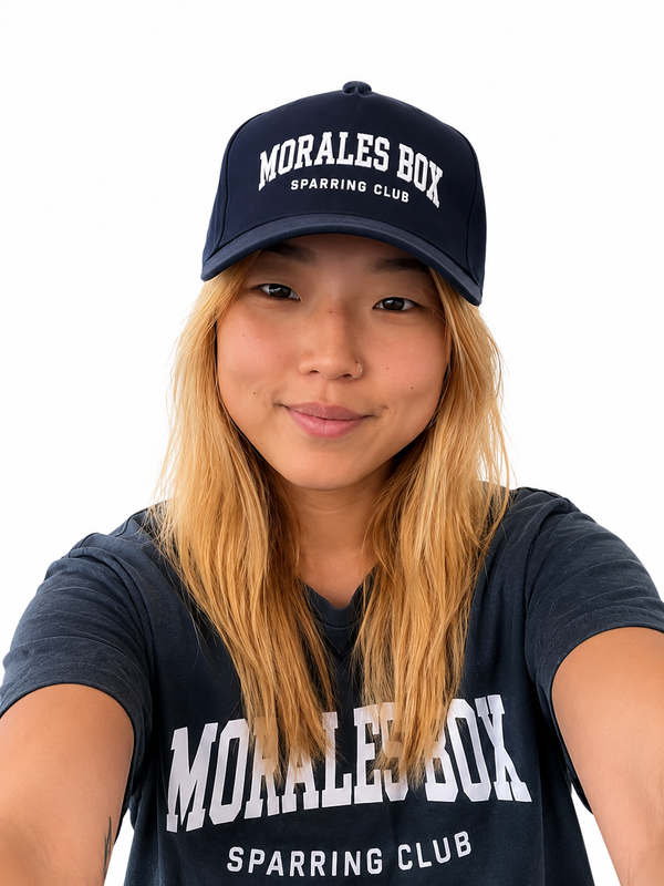 Gorra Morales Box Sparring Club Azul Marino